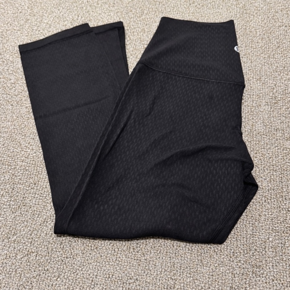 Lululemon Black Align Crop Leggings